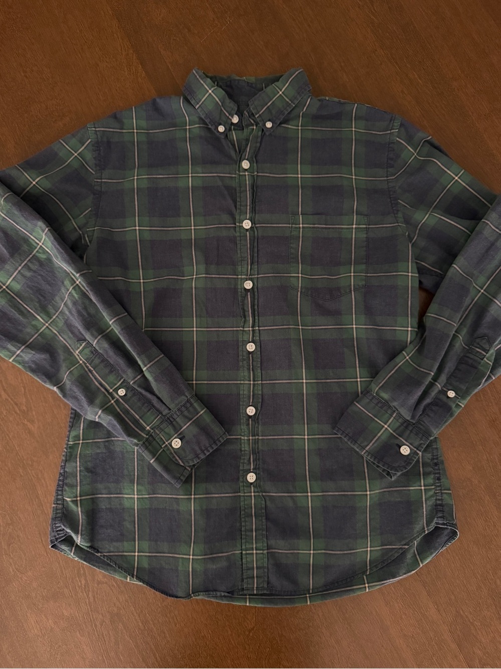 J. Crew Plaid Button Down Shirt